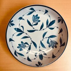 美濃焼 唐草文様深皿 5枚組の画像