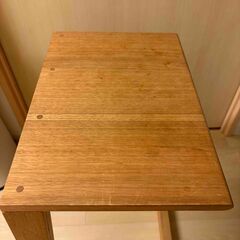 木製サイドテーブル  miyakonjo product(ミヤコンジョプロダクト) COMISEN ジャンク品の画像