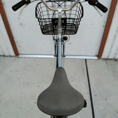 自転車　27インチ　丸石サイクル　オートライト　６段変速　近隣有料配達可能の画像