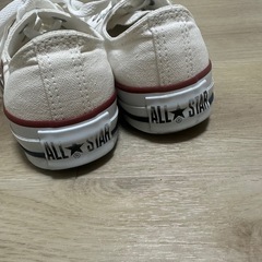 コンバース　スニーカー　白　22.5cmの画像