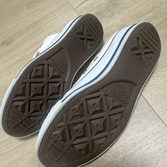コンバース　スニーカー　白　22.5cmの画像