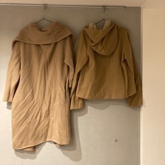 レディースブランドコート2点の画像