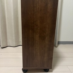 可動棚付き収納ラック(キャスター付き)の画像