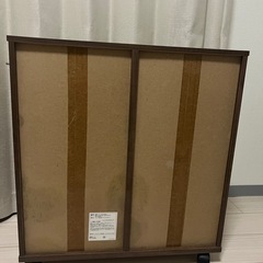 可動棚付き収納ラック(キャスター付き)の画像