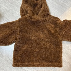 アニマルフリースボアジップパーカー の画像