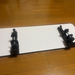 デスクエクステンダー　黒　25×66cmの画像