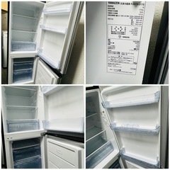 ♻️激安✨美品✨ YAMAZEN 冷凍冷蔵庫 PJ KFR-D170 ☘️173L ♻️ 2022年製👌配達設置対応
の画像