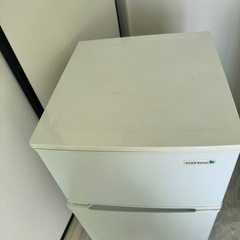 2ドア  冷蔵庫 (90L) ヤマダ電気　2018年製の画像
