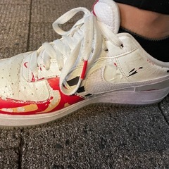 NIKE  エアフォース　限定スニーカーの画像