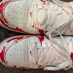 NIKE  エアフォース　限定スニーカーの画像