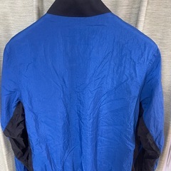 NIKE ナイキ　プルオーバー ナイロンジャケット　サイズS ブルー　青　 ハーフジップ NIKE ナイキ ナイロンジャケットの画像