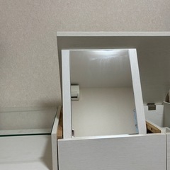 LOWYA テーブルドレッサー　ホワイトの画像