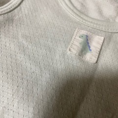 メッシュ素材　ロンパースシャツの画像