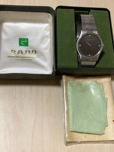 45年ほど前の手巻き腕時計