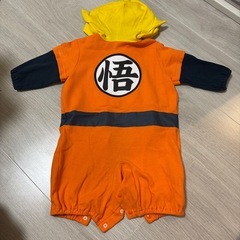 ドラゴンボール　ベビー服　50-60
サイズの画像