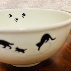 猫どんぶり　キティちゃん皿の画像