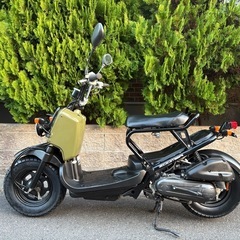 タイヤ前後新品！総額15万円！整備済み エンジン絶好調  すぐ乗れます HONDA ズーマーFIインジェクション4スト 原付き  デリバリー Uber Eatsの画像