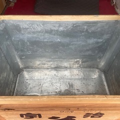 茶箱　宇治　辻利一本店製の画像