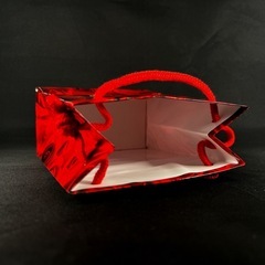 [200枚セット] バラ柄 ミニギフトバッグ PP光沢 143×114×66 ブライダル/お渡し用【C】の画像