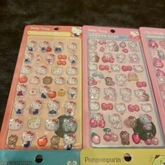 サンリオ ボンボンドロップシールの画像
