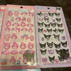 サンリオ ボンボンドロップシールの画像