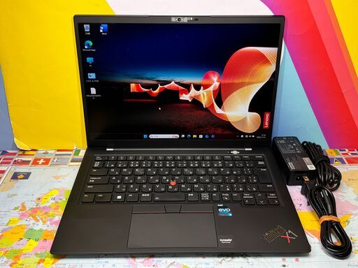 F12　極美品 第12世代 レノボ 16GB/SSD256　Thinkpad X1 Carbon 10th 軽量　大容量　高性能