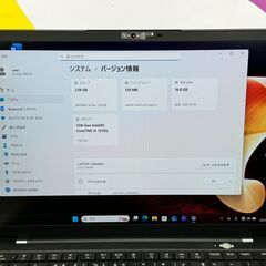 F12　極美品 第12世代 レノボ 16GB/SSD256　Thinkpad X1 Carbon 10th 軽量　大容量　高性能　の画像