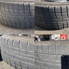  14インチ　スタッドレス　175/70R14 　ホイール　 14×5.5J + 4穴　PCD100  鉄ちんの画像