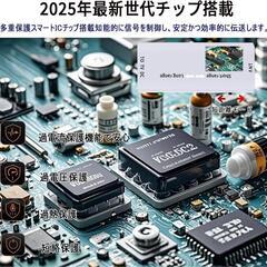 室内アンテナ HDTV 地デジ テレビアンテナ 360度全方位受信 4K対応の画像