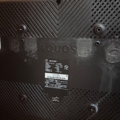 SHARP AQUOS 32インチの画像