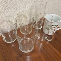 ガラスグラス マグカップの画像