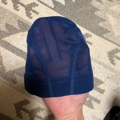 アシックス製水泳用キャップの画像