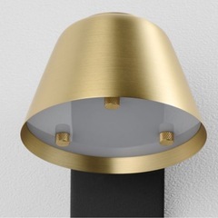 無印良品 正規品idee 壁付けウォールランプ　カンパーナ ウォール ランプ ブラスの画像