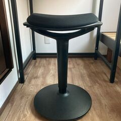 【山善】ポールスタイル昇降チェアの画像