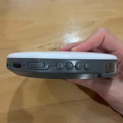 ポータブルCDプレーヤーの画像