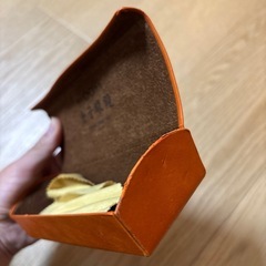 金子眼鏡ケースの画像