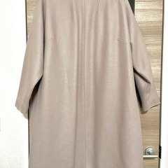 KBF+ ピンクグレー　ノーカラーコートの画像