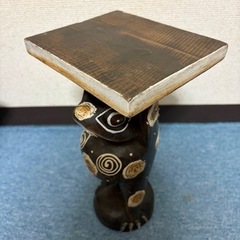 アジアン雑貨カエルの花台の画像