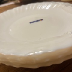 Luminarc（リュミナルク） 白プレート皿 5枚セットの画像