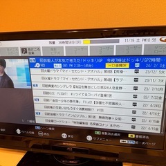 三菱32型テレビHDDないぞう内蔵の画像