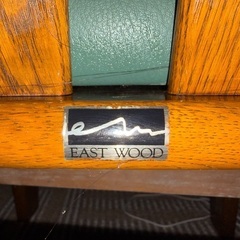 【無料】EAST WOOD イーストウッドダイニングテーブルセット 4人用 5点セット 食卓テーブル 回転チェア4脚 木製 の画像