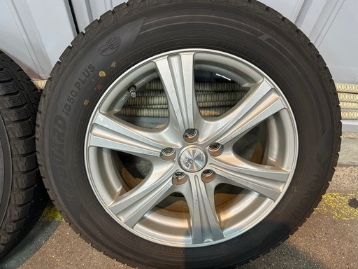 タイヤホイール４本セット185/65R15　 サイズ  6J 15インチ  オフセット+48