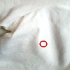 CLASSA 白 ポロシャツ スキッパー襟風 サイズM 半袖の画像