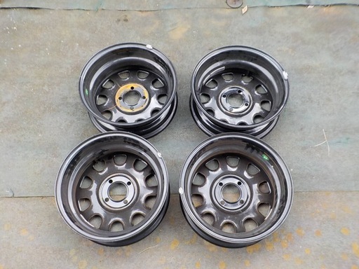 デイトナ？　軽トラ　軽バン　アゲトラ　アゲバン　ハイゼット　ミニキャブ　アクティ  キャリー　エブリィ 5.0J +45 PCD100 4H