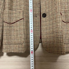 秋冬チェックジャケット ビンテージの画像