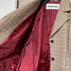 秋冬チェックジャケット ビンテージの画像