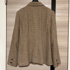 秋冬チェックジャケット ビンテージの画像