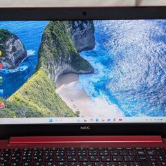 🍁NEC🌟Lavie🌟NS300KAR🌟高性能赤🌟SSD🌟WIN11🌟Office2021の画像