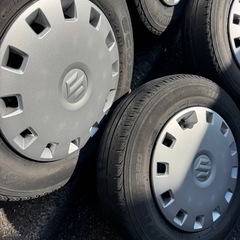 エブリィバンda17V‼️純正タイヤホイールの画像