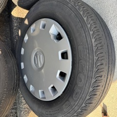 エブリィバンda17V‼️純正タイヤホイールの画像